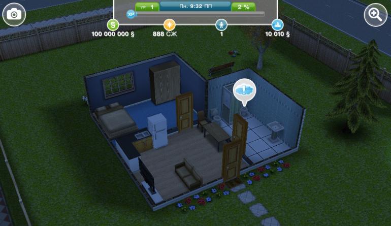Кратко описание на Sims FreePlay: хакване, пари, тайни и въпроси. Задача оставете героя да поспи