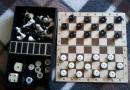 Basics of the game of checkers.  Print and play.  Board games.  Current Russian champions in Russian checkers